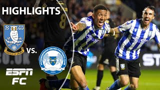 GREATEST COMEBACK IN EFL HISTORY 😮 Sheffield Wednesday stuns Peterborough United with 2nd leg rally [upl. by Airtemak395]