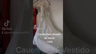 Cauda Para Vestido de Novia [upl. by Ellehcirt74]