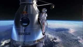 Supersonic Freefall Stratos by Red Bull HD [upl. by Odrareg902]