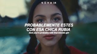 Olivia Rodrigo  drivers license Official Video  Sub Español  Lyrics [upl. by Aihsitan]