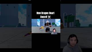 New Dragon Heart Sword ☠️ bloxfruits roblox [upl. by Andryc]