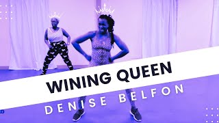 Get Fit and Dance to Denise Belfons Classic Soca Song Wining Queen [upl. by Elbon]