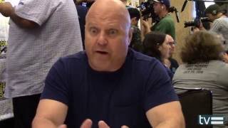 Michael Chiklis Interview  GOTHAM Season 3 [upl. by Anayd]