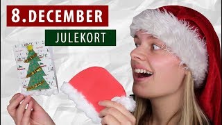 Lav selv JULEKORT  DIY  8 December [upl. by Nekcarb]