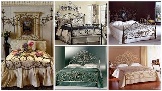 Beautiful Wrought Iron Bed Design Ideas [upl. by Irtak153]