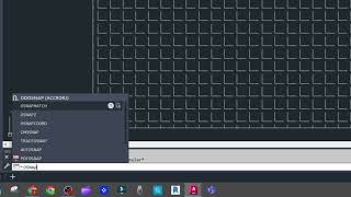 Autocad  OSNAPHATCH Accrochage aux hachures [upl. by Annalee]