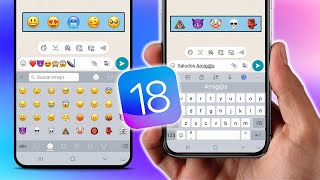 Nuevo Teclado Estilo iPhone para Android y Emoji iOS 18 😱😍 [upl. by Yeltnerb]