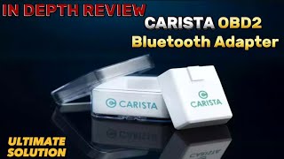 Carista OBD2 Bluetooth Adapter Diagnose and Fix Car Problems [upl. by Siahc423]