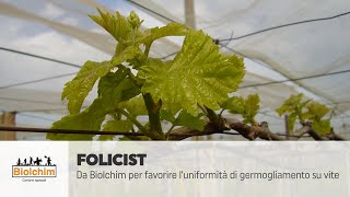 FOLICIST per favorire luniformità di germogliamento su vite [upl. by Yadrahs]