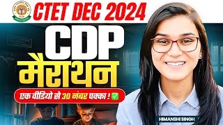 CTET Dec 2024 CDP Marathon CDP Complete Syllabus in One Video by Himanshi Singh [upl. by Phillie780]