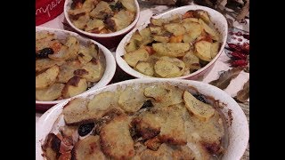 PATATE CON BACCALA Al forno [upl. by Milda]