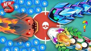 SNAKE IO 🐍 SPATY OMG  Volcanic Bloom  PRO SNAKES vs BOSS MAFUFU New Event 🐍 Epic Snakeio Gameplay [upl. by Suelo]