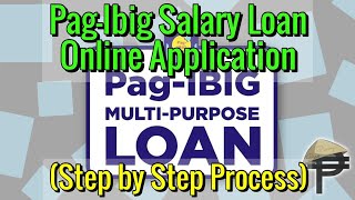 PagIbig Salary and MultiPurpose Loan Online Application Step by Step Process [upl. by Shaine286]