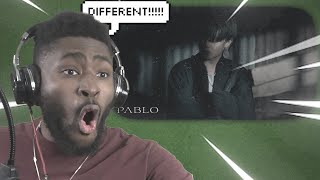 I DID NOT EXPECT THIS PABLO La Luna Official MV REACTION [upl. by Aicirtam]