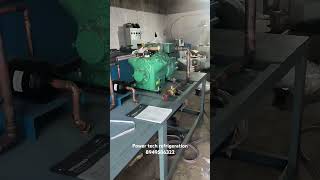 Power tech refrigeration Freon gas ice block plant [upl. by Deedahs859]