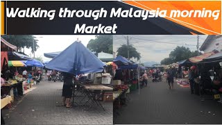 Sunday morning market  Malaysia  vini ushas vlogs [upl. by Wharton]