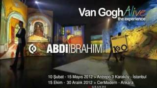 Van Gogh Alive İstanbul Resim Sergisi Abdiibrahim [upl. by Haskel]