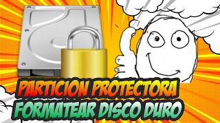 Partición Protectora GPT quitar protección y formatear disco duro [upl. by Oxford]