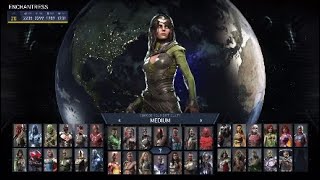 Injustice 2  Enchantress Story Ladder Master Battle [upl. by Ayota]