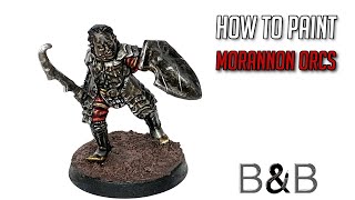 How to Paint Morannon Orcs [upl. by Suivatco]