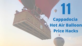 11 Cappadocia Hot Air Balloon Price Hacks [upl. by Einomrah]