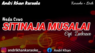 KARAOKE BUGIS VIRAL  SITINAJA MUSALAI  CIPT ZANKREWO  NADA COWO  ARR ANDRI KHAN [upl. by Arateehc]