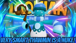 THAWMIN IS ACTUALLY BROKEN NOW WITH TOTEMS  Loomian Legacy PVP [upl. by Vashti319]