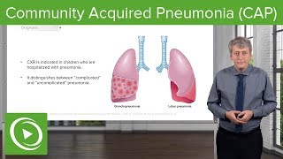 Community Acquired Pneumonia CAP – Pediatrics  Lecturio [upl. by Alika]