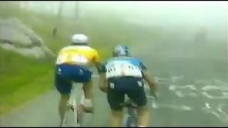 Indurain vs Pantani Tour 1994 Hautacam [upl. by Rowell226]