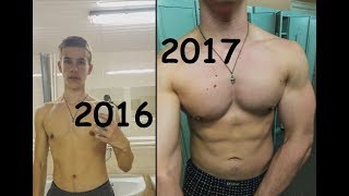 Incredible 1 Year Body Transformation  Bar Brothers Russia [upl. by Ahsirtak]