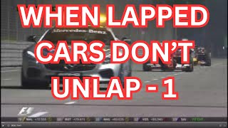 When LAPPED CARS dont UNLAP 1 [upl. by Werdn]