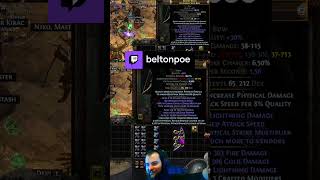 Crafting The Best Elemental Mirror Bow in Affliction League RIP mic poe pathofexile crafting [upl. by Dyke]