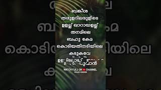 Bankeesha Tharulathil  Mappila Song For Compeition  With Lyrics [upl. by Marl]