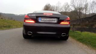 Mercedes Benz SL 600 V12 Sound Exhaust [upl. by Ferino]