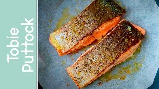 How to Cook Crispy Skin Salmon [upl. by Ahsienaj]