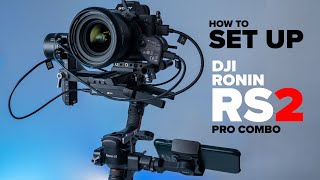 Set up  balance DJI Ronin RS2 Gimbal Raven Eye  Focus  Pro Combo tutorial [upl. by Pravit]