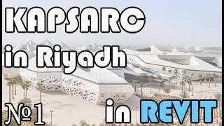 KAPSARC Building in Riyadh by Zaha Hadid Mass form Part 1 [upl. by Dillie]