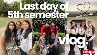 Last day🥹 End of another semesterFull Vlog [upl. by Atiken86]