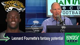 Is Leonard Fournettes Fantasy Hype All Talk  Fantasy Focus  ESPN [upl. by Ailekahs133]