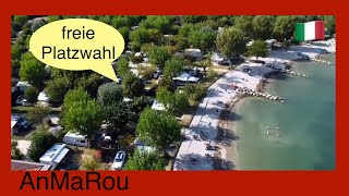 🇮🇹 Gardasee Manerba Camping Rio Ferienglück mit Drohnenflug Italien [upl. by Girard]