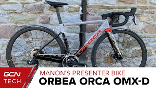 Manon Lloyds Custom Orbea Orca OMXD  GCN Presenters Bike [upl. by Asert]