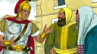 Animated Bible Stories Jesus Heals A Centurion Servant Matthew 8513 New Testament [upl. by Fabozzi715]