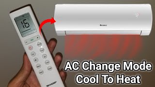 How to operate Air Conditioner on Heating Mode [upl. by Hildegarde279]