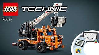 LEGO instructions  Technic  42088  Cherry Picker Model A [upl. by Elysia]