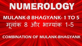 मूलांक 8 और भाग्यांक 15 Combination of Mulank  Bhagyank [upl. by Mlohsihc]