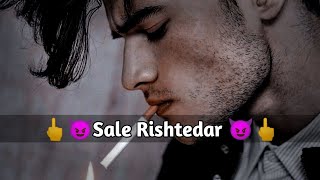 Matlabi Rishtedar 😈🖕 Emotional Boy Attitude Shayari  Status For Whatsapp  Inzi Poetry [upl. by Savinirs]