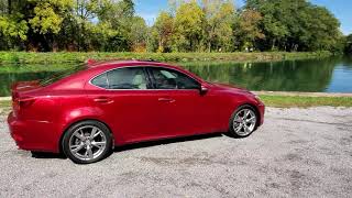 2009 Lexus IS250 red [upl. by Aremat]