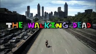 The Walking Dead 80s Sitcom Intro [upl. by Hakeem]