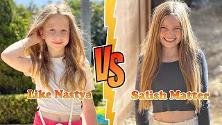 Like Nastya VS Salish Matter Transformation 👑 New Stars From Baby To 2024 [upl. by Asecnarf]