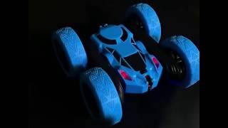 360degree roll doublesided stunt car highspeed rotatable toy car cool headlight children toy car [upl. by Nilyram]